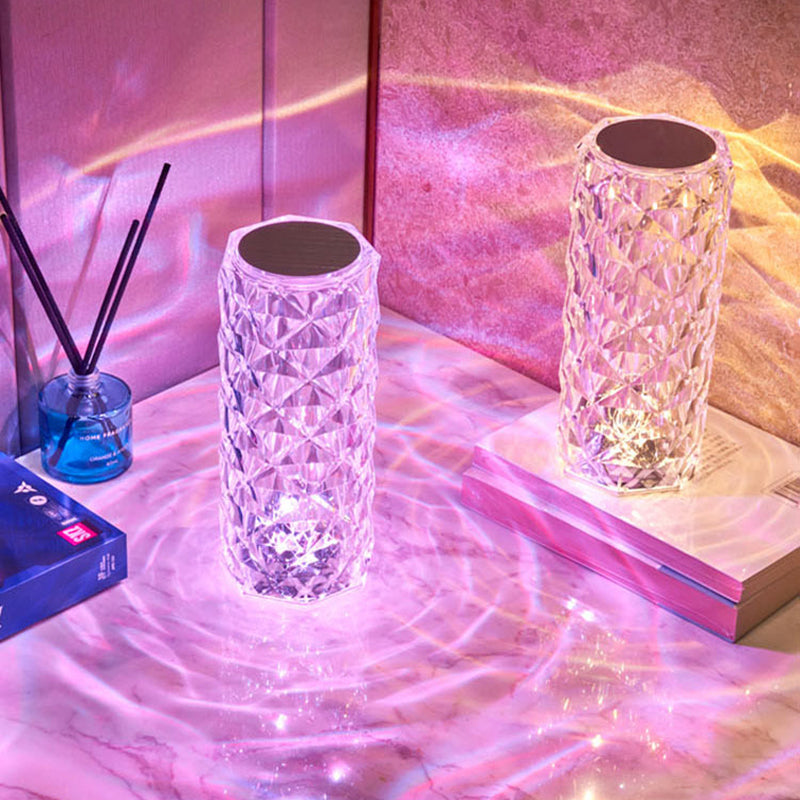 LED Crystal Table Lamp – مصباح طاولة كريستال LED