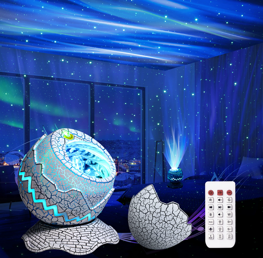 Dinosaur Egg LED Star Projector - جهاز عرض نجمة LED على شكل بيضة ديناصور