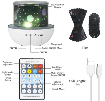 Rabbit Projector Lamp - مصباح بروجيكتور على شكل أرنب