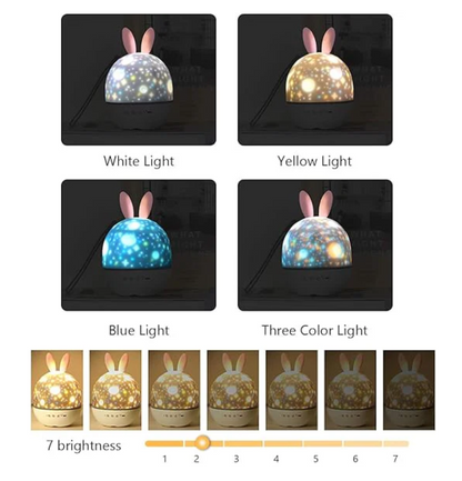 Rabbit Projector Lamp - مصباح بروجيكتور على شكل أرنب