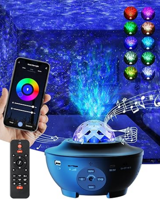 Galaxy Ocean Light Projector – بروجكتر ضوء المجرة والمحيط